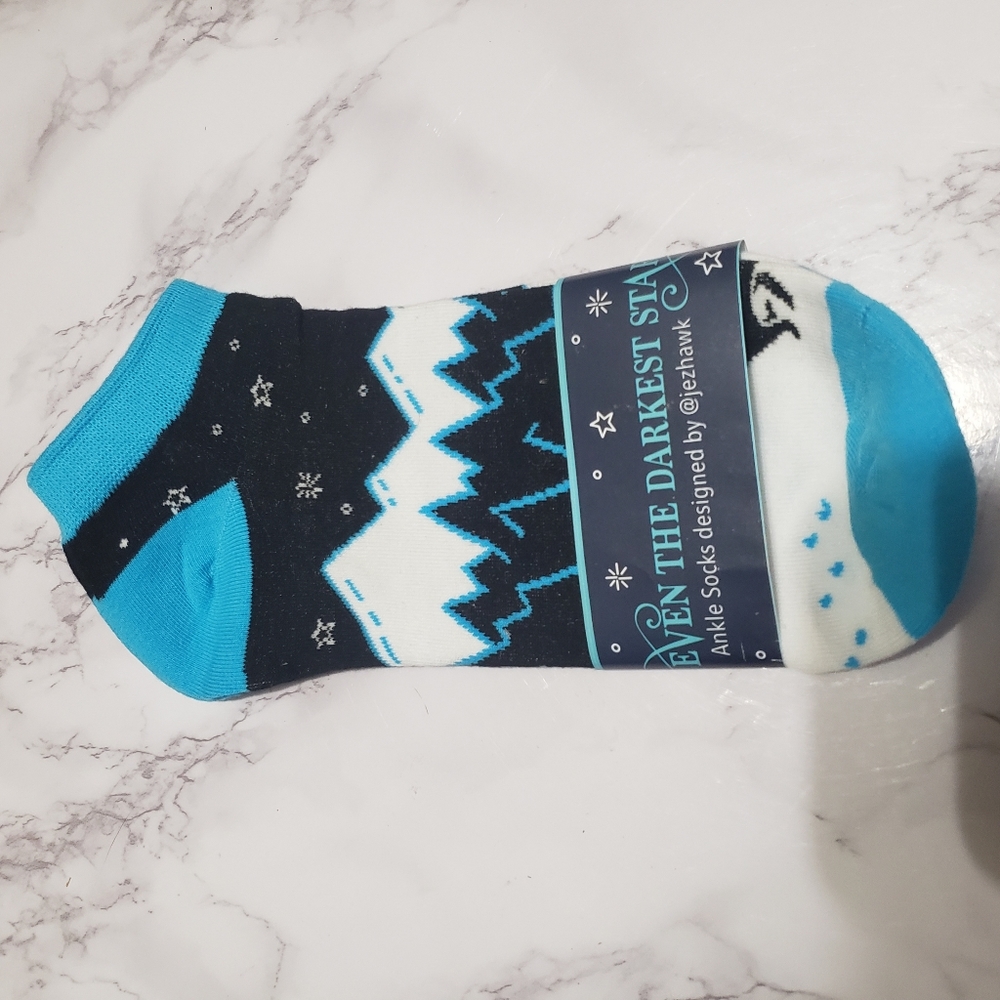 Even the Darkest Star, socks mountains, Fairyloot